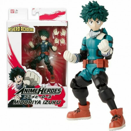 Figura de Acción Bandai Midoriya Izuku 17 cm