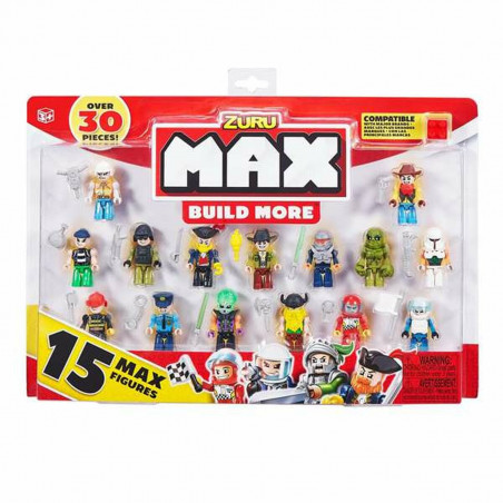 Action Figures Zuru Max Build 15 Pieces