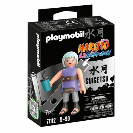 Figura Playmobil Naruto Shippuden - Suigetsu 71112 7 Piezas