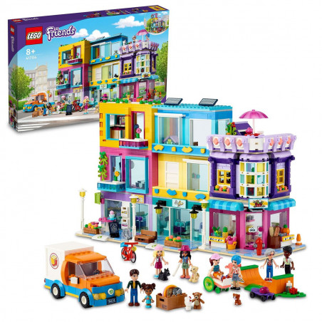 Building Game + Figures Lego Friends High Street Building