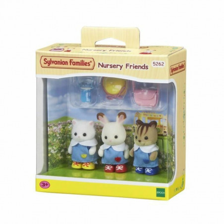 Set of Dolls Sylvanian Families The 3 Friends Of The Creche