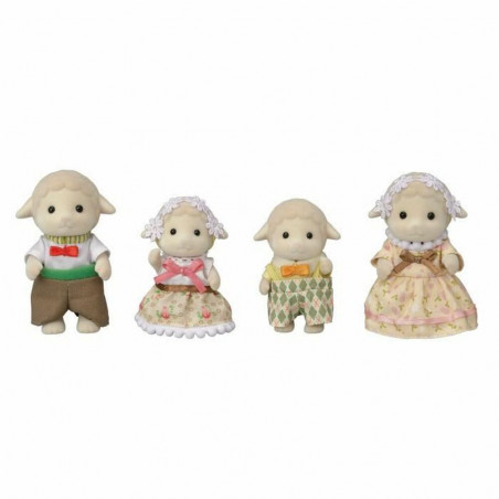 Set of Dolls Sylvanian Families The Sheep Family 