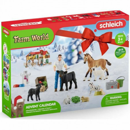 Set of Farm Animals Schleich 98643 Vet + 3 years