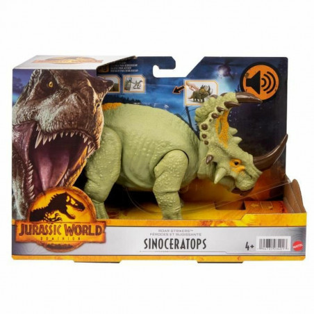 Figura Articulada Mattel Sinoceratops Dinosaurio con sonido