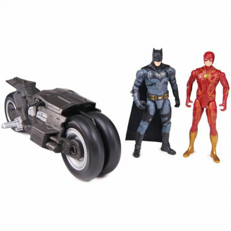 Action Figures Spin Master Flash Batman Batcycle