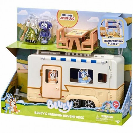 Playset Moose Toys Bluey 's Caravan Adventures